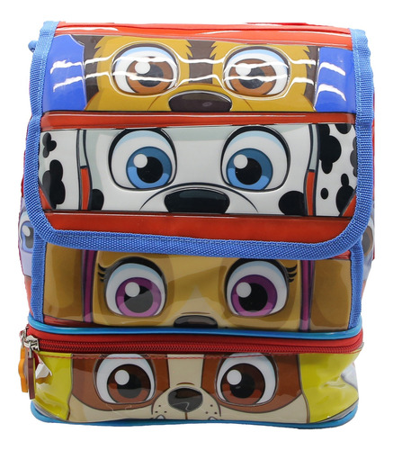 Lunchera Paw Patrol 7,2lts Pvc Poliester Escolar Niño Cresko