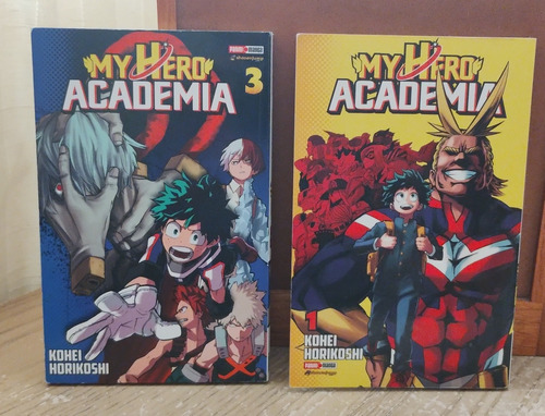 Mangas My Hero Academia Tomos 1 Y 3 Excelente Condiciones 