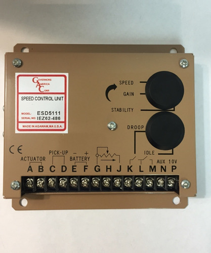 Control De Velocidad Esd5111 Marca: Gac