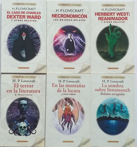 Libros H P Lovecraft  Necronomicón Cthulhu La Sombra