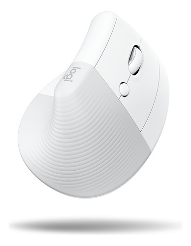 Mouse Vertical Logitech Lift For Business Ergonomico Color Blanco crudo