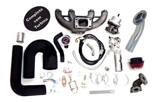 Kit Turbo Vw Ap Transversal Injeção Efic 1.6/1.8/2.0 - Sem