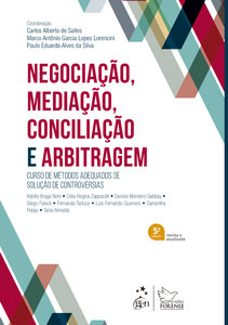 Livro Negociação, Mediação, Conciliação E Arbitragem