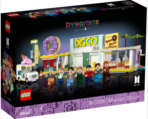 Kit De Construcción Lego Ideas Bts Dynamite 21339 +3 Cantidad de piezas 749