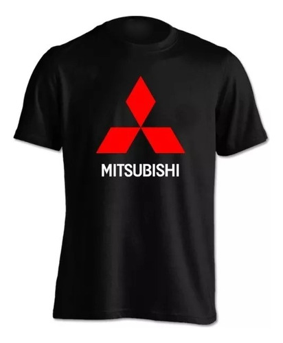 Polera Mitsubishi Automovilismo Algodón