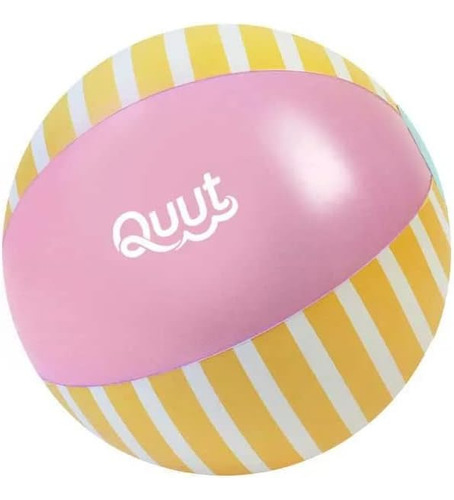 Quut | Pelota De Playa | Rosa Plátano | Juguete De Playa Inf