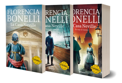Pack La Casa Neville 1, 2 Y 3 - Florencia Bonelli - Planeta