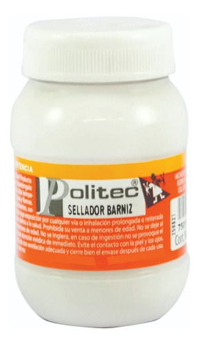 Sellador Barniz Politec Frasco 100ml