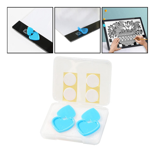 2 Kit De Almohadilla De Luz Diamond Art Para 2 Piezas