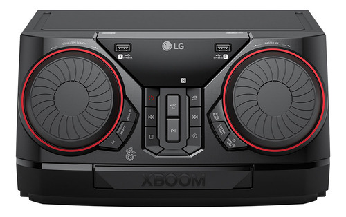 Mini System Lg Xboom Ck43n Preto-bluetooth-usb 220w Potência Preto 220 W
