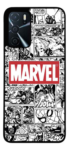 Funda Protector Case Para Oppo A16 Marvel Comics