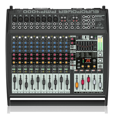 Consola Behringer Pmp4000 Europower Mesa De Mezclas