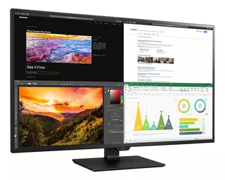 Monitor 4k Hdr Ips LG 43un700-b De 42.5 Pulgadas 16:9