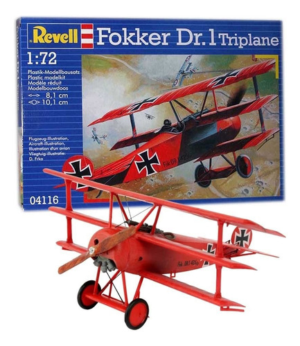 Fokker Dr. 1 Triplane By Revell # 4116   1/72