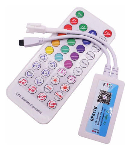 Controlador Inteligente Bluetooth Rgb Smart Music Sp611e Par