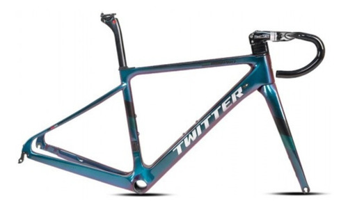 Imagen 1 de 6 de Cuadro De Fibra De Carbono Twitter Stealth Pro Hc De Ruta