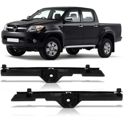 Par Suporte Parachoque Dianteiro Hilux Srv 05 06 07 08