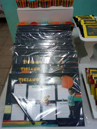 Pizarras Organizadoras Con Planificador Semanal Por 25 Unid.