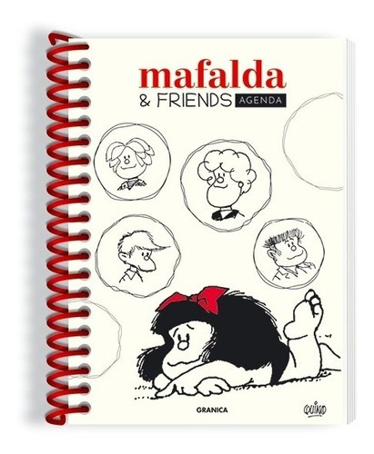 Mafalda Perpetua Anillada Friends Blanca, De Quino. Editorial Granica, Tapa Dura En Inglés