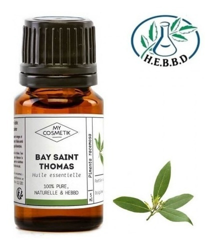 Aceite Esencial Pimienta Racemosa Bay Saint Thom My Cosmetik