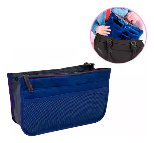 Organizador Cartera Bolso Mochila Neceser Viaje Plegable