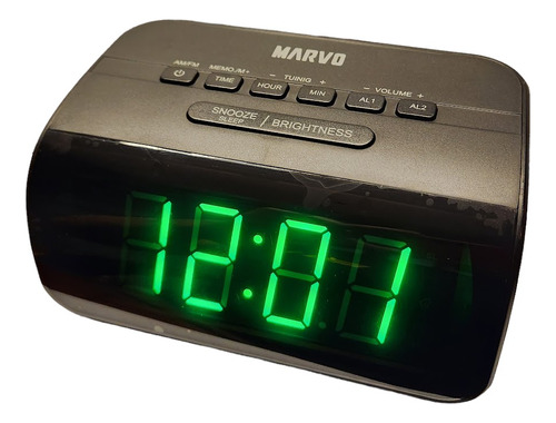 Reloj Digital Alarma Am Y Fm 1 Año Gtia Envio A Todo El Pais