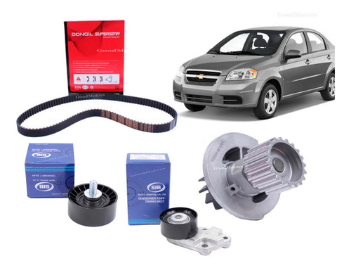 Kit Distribucion + Bomba Agua Chevrolet Aveo 1.4 2006 A 2016