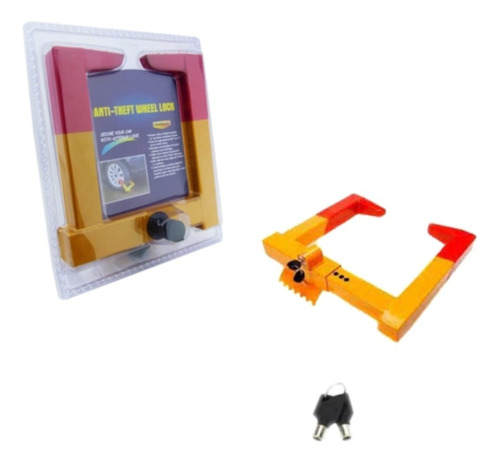 Traba Rueda Anti Robo Para Autos, Furgones, Camionetas