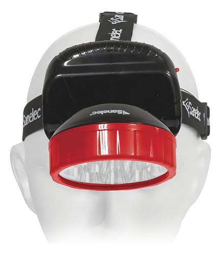 Linterna Tipo Minero Recargable De 12 Leds Santul