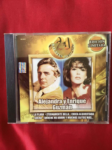 Alejandra Guzmán Y Enrique Guzmán Cd 20 Kilates Musicales