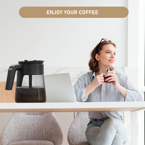 12 Taza De Cafetera De Cafetería Compatible Con Cafetera