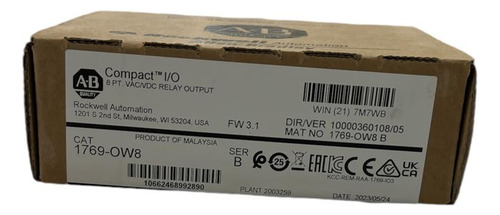1769-ow8 Modulo Plc Compaclogix. Allen-bradley