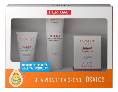 Trioximed By Omanu - Kit Heribac Heridas Y Quemaduras