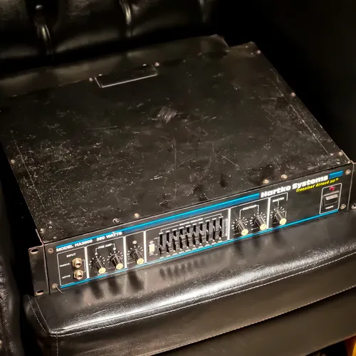 Amplificador Cabeçote 350w Para Baixo Hartke Ha3500 Amplificador Cabeçote 350w Para Baixo Hartke Ha3500