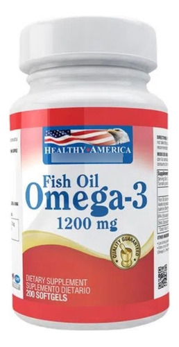 Omega 3 1200 Mg 200 Softgels - L a $99900