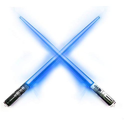 Lightsaber Chopsticks Star Wars Led Light-up Luz Brilla...