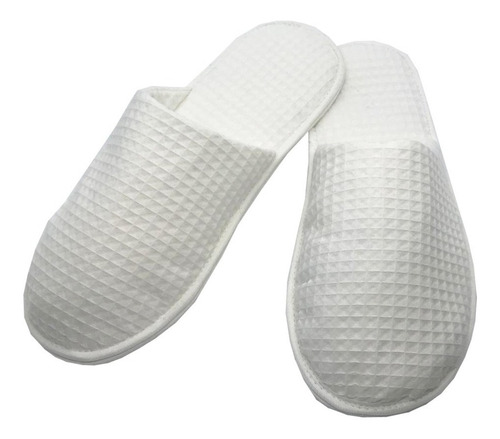 01 Par Chinelo Pantufa 2033 Em Piquet Sofisticado