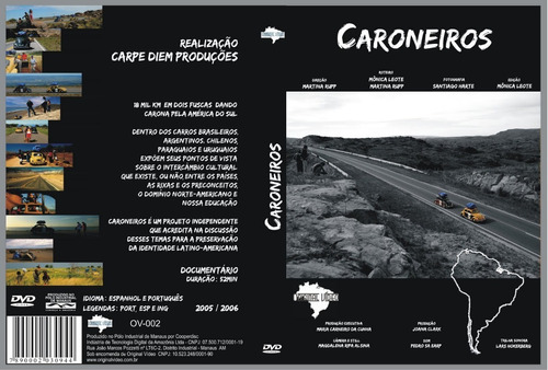 Caroneiros - Dvd - 18 Mil Quilômetros Em Dois Fusca | Parcelamento sem juros