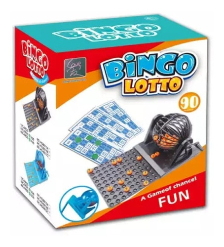 Juego De Mesa Bingo 90 Balotas