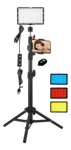 Luz Led Con Tripode Y Soporte Para Telefono Fotografia Video