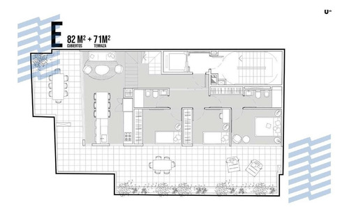 Imagen 2 de 5 de Gran Terraza Y Pileta Propia, Duplex 4 Ambientes Con Cochera