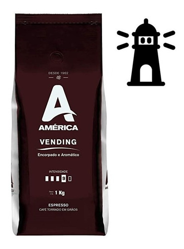 Café Em Grãos Café América Vending 1kg - Café América