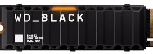 Wd_black 8tb Sn850x Nvme - Com Dissipador De Calor - Funciona Com Playstation 5, Gen4 Pcie, M.2 2280, Até 7.200 Mb/s