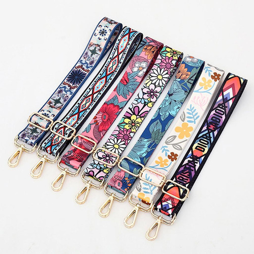 Bolso De Hombro De Reemplazo De Lona Boho Correa Ajustable