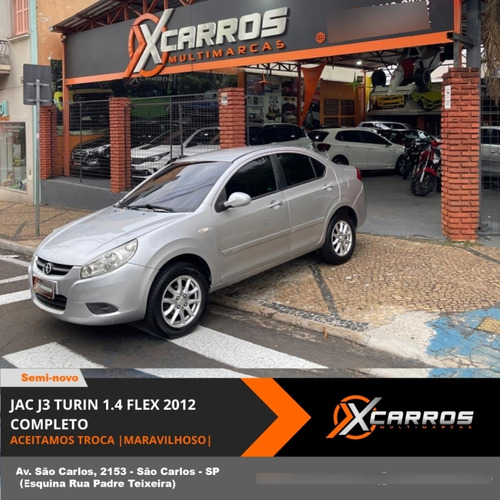 JAC J3 TURIN 1.4 FLEX 2012 COMPLETO- FINANCIAMENTO