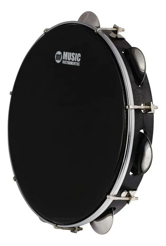 Kit Percussão Pandeiro Rebolo Reco Triangulo Timba Tamborim