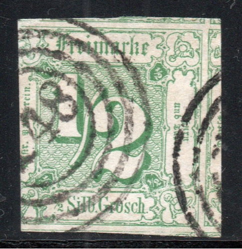 Alemania - Thurn Y Taxis Norte Sello X ½ S. Cifras Año 1859 