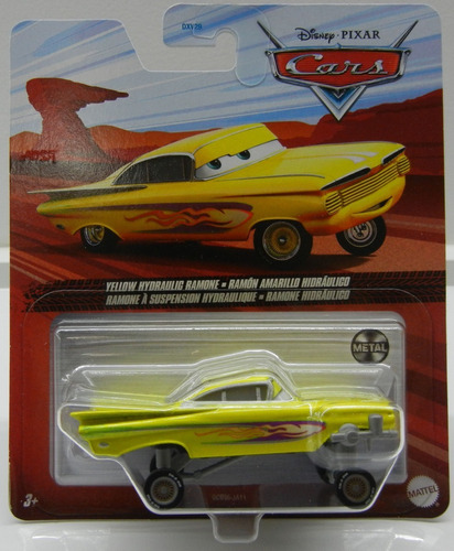 Disney Pixar Cars Hydraulic Ramone Amarillo , Ramon Amarillo