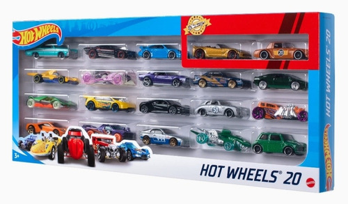 Hot Wheels, Paquete De 20 Autos
