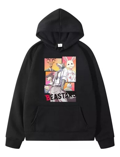 Buzo Canguro Para Parejas Beastars Wolf Sudader Unisex